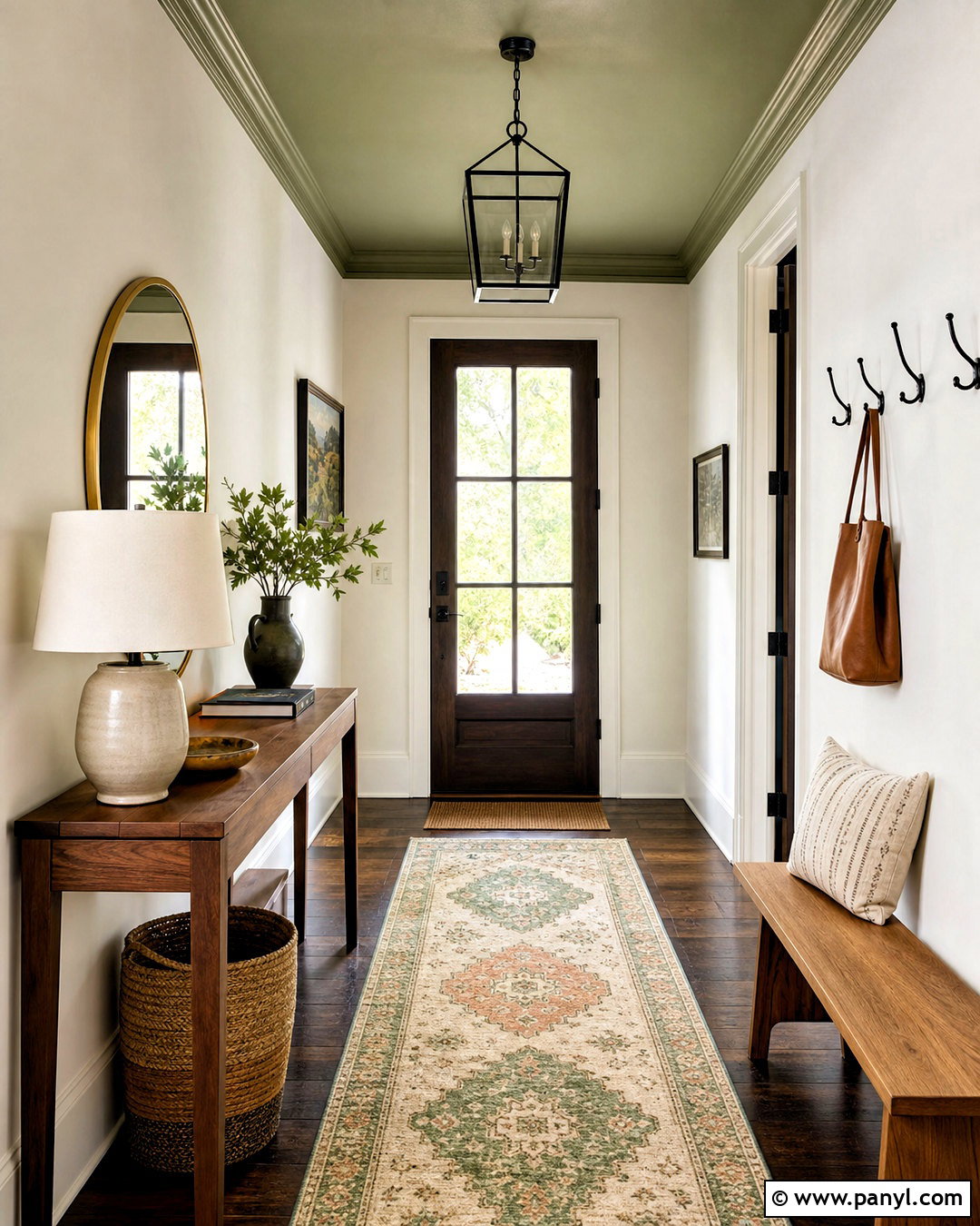 Sage Green Entryway Ceiling - 20 sage green ceiling ideas