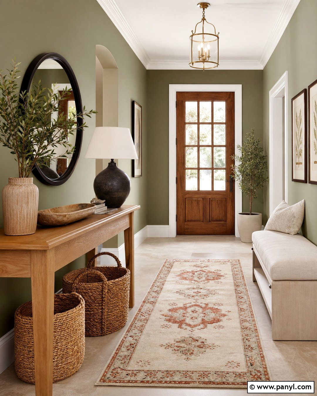 Sage Green Entryway Walls - 25 Sage Green Painted Walls