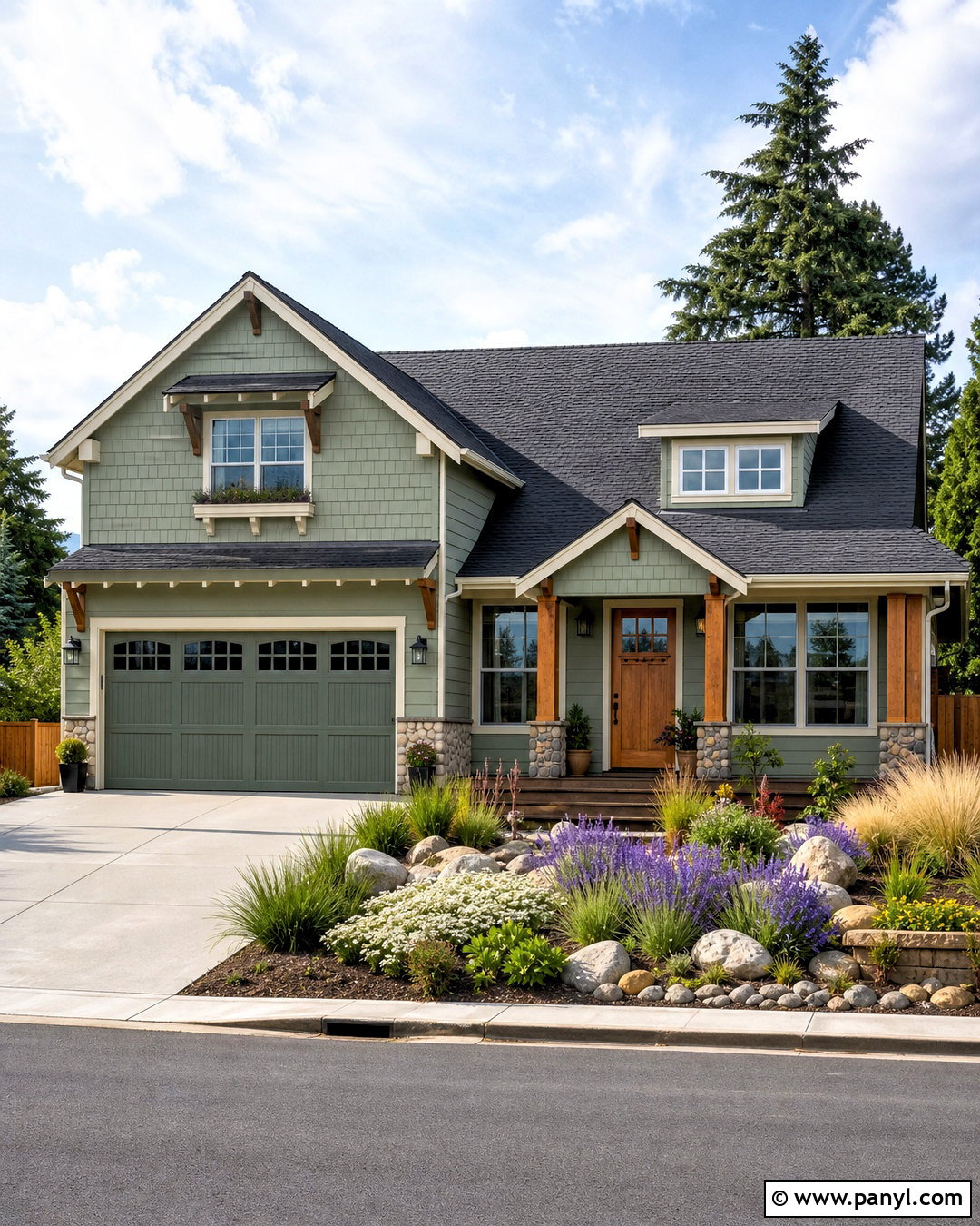 Sage Green Exterior House Paint - 20 external house paint colors