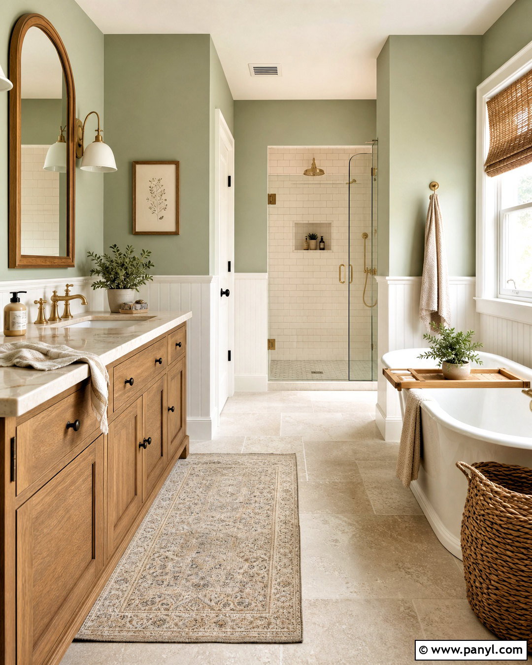 20 Farmhouse Bathroom Paint Colors for a Fresh, Cozy Look