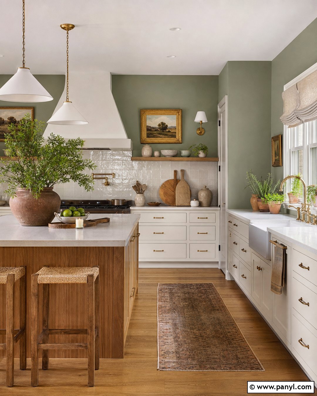 Sage Green Farmhouse Kitchen Walls - 30 Farmhouse Kitchen Wall Colors