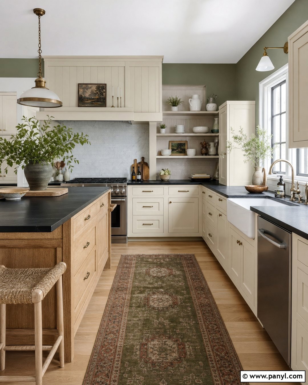 Sage Green Farmhouse Walls - 35 Farmhouse Wall Colors