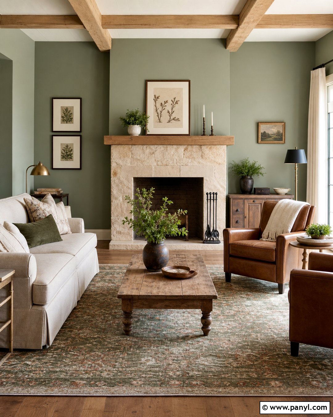 Sage Green Farmhouse Walls - 20 Farmhouse Style Wall Colors