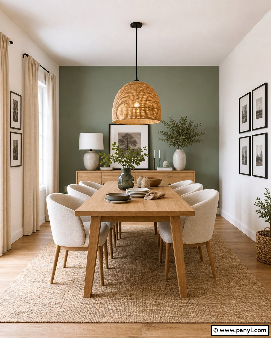 Sage Green Feature Wall - 30 Feature Wall Colours