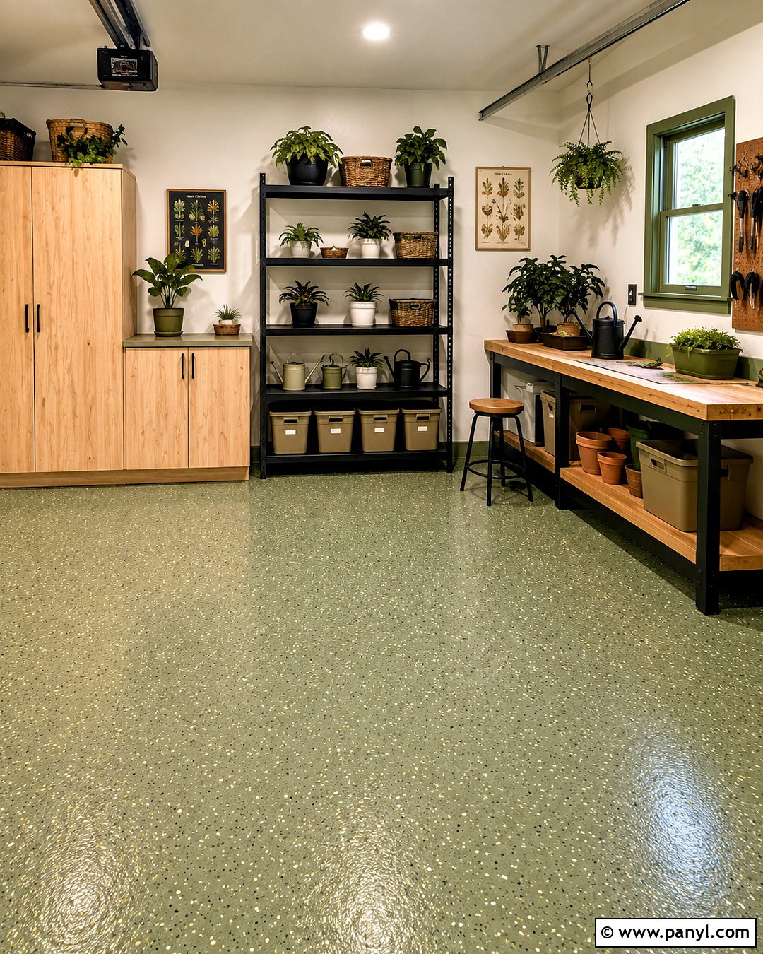 Sage Green Garage Floor - 20 painted garage floors