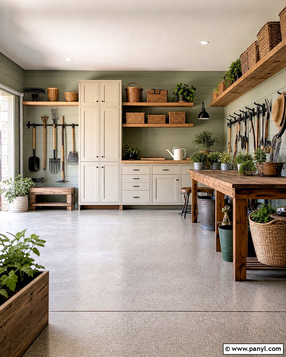 Sage Green Garage Walls - 20 garage colors wall ideas