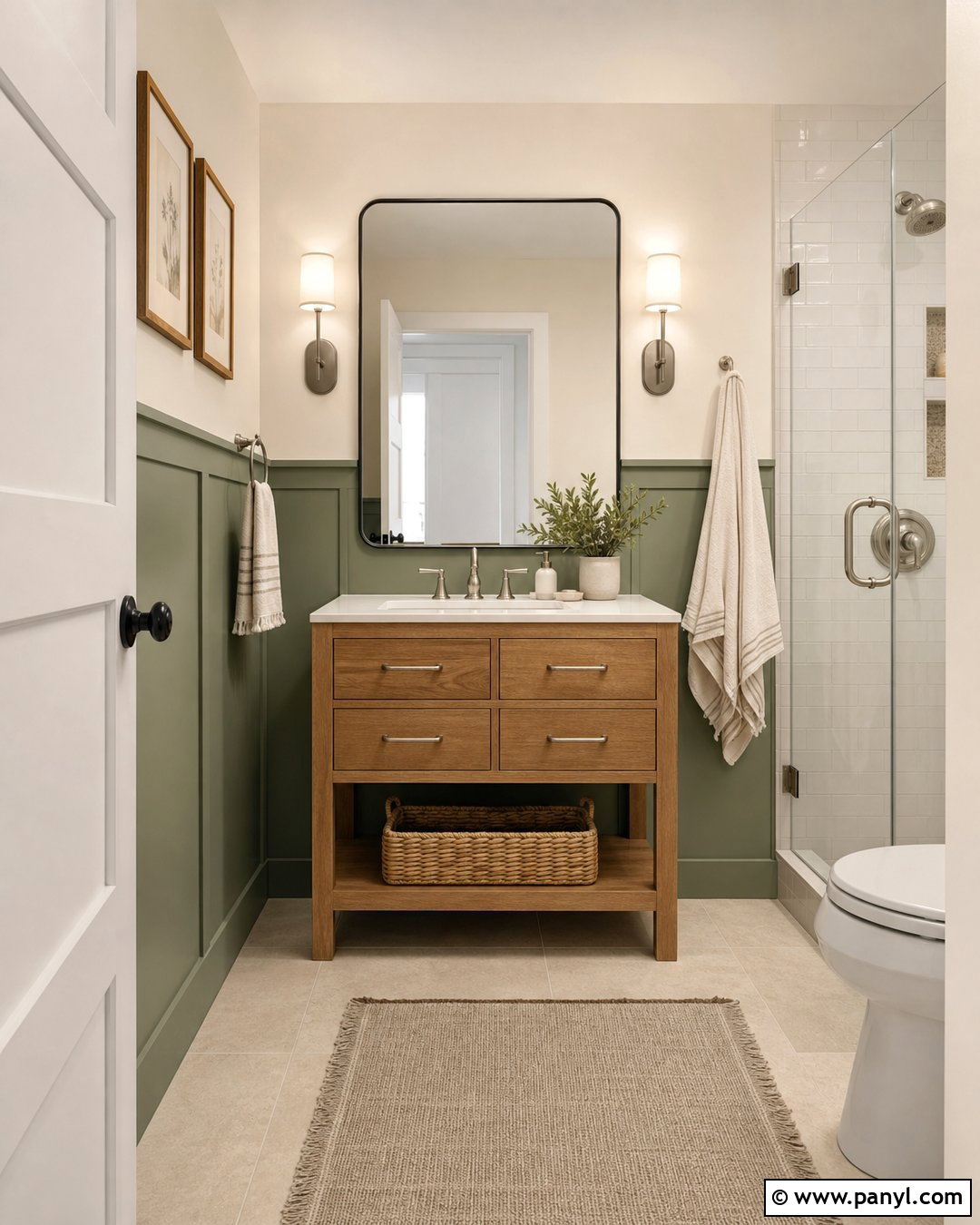 Sage Green Half Bathroom Walls - 35 sage green bathroom walls