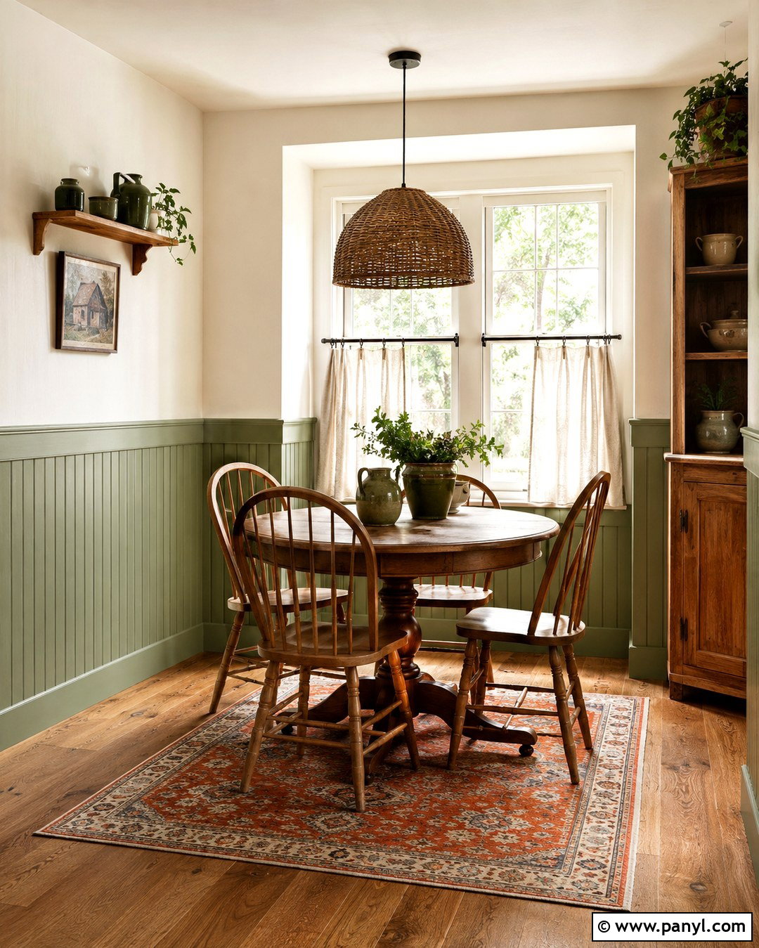 Sage Green Half Beadboard - 20 Half Beadboard Wall Paint Colors