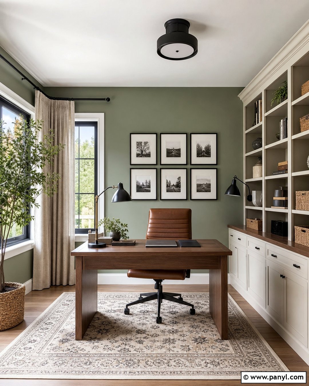 Sage Green Home Office Walls - 25 Sage Green Painted Walls