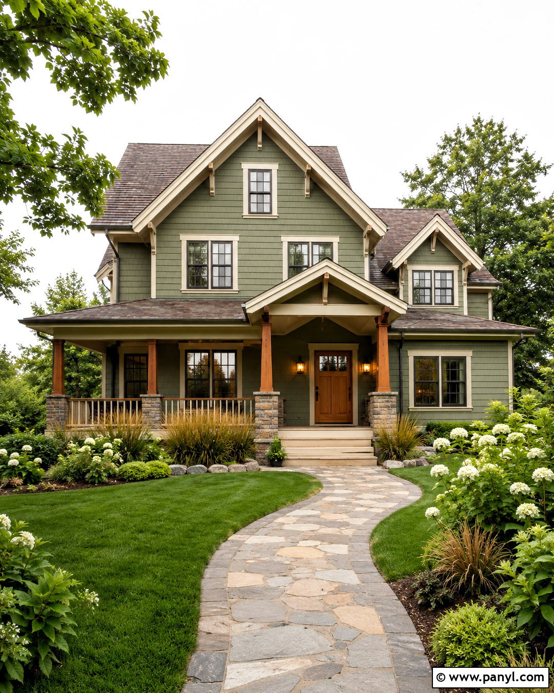 Sage Green House Exterior - 20 outer colour of house ideas