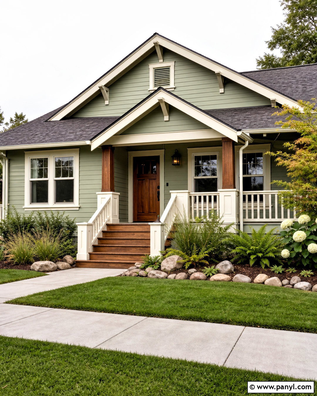 Sage Green House Exterior - 20 house outdoor paint colors