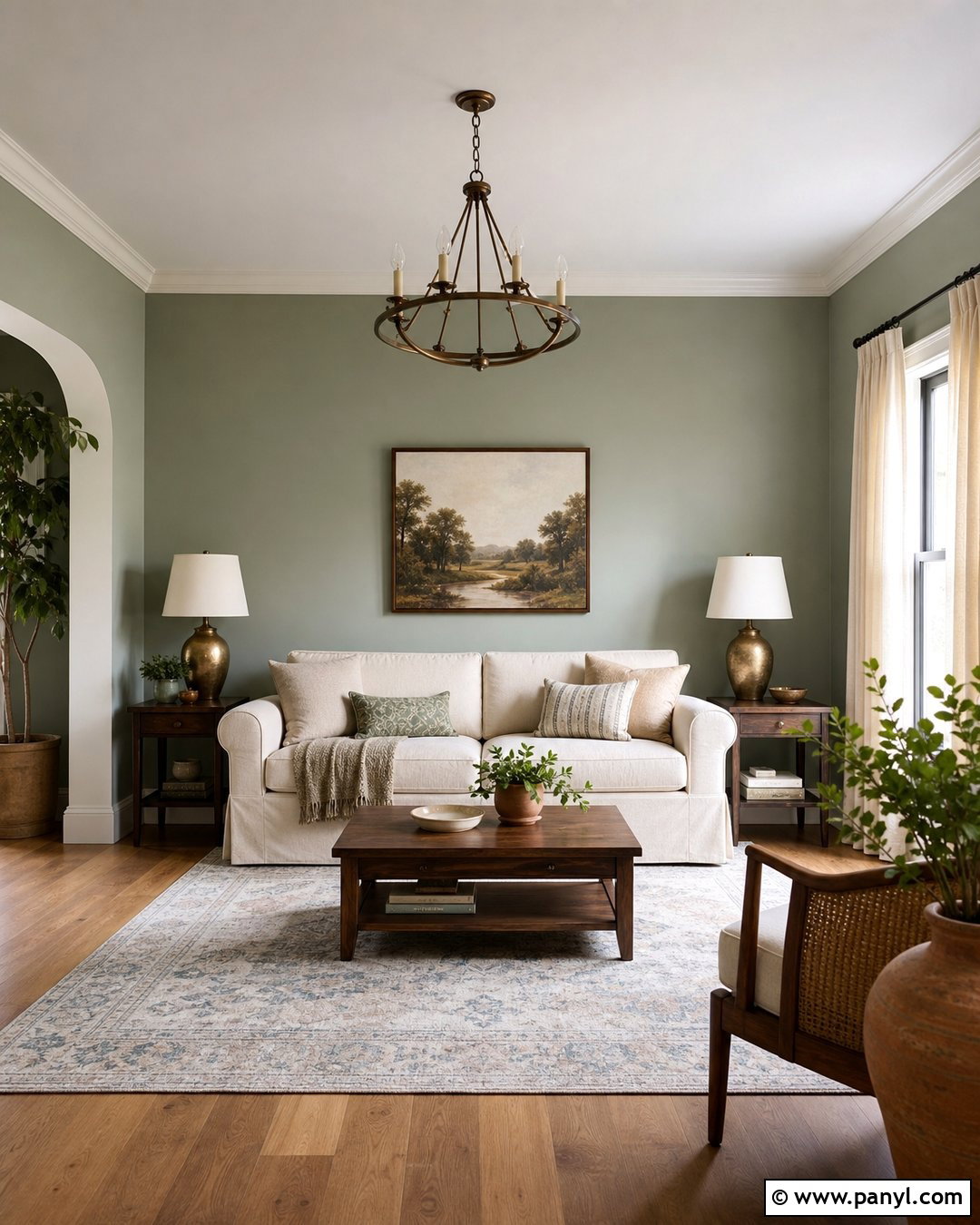 Sage Green Interior Wall Color - 25 House Interior Wall Color Ideas