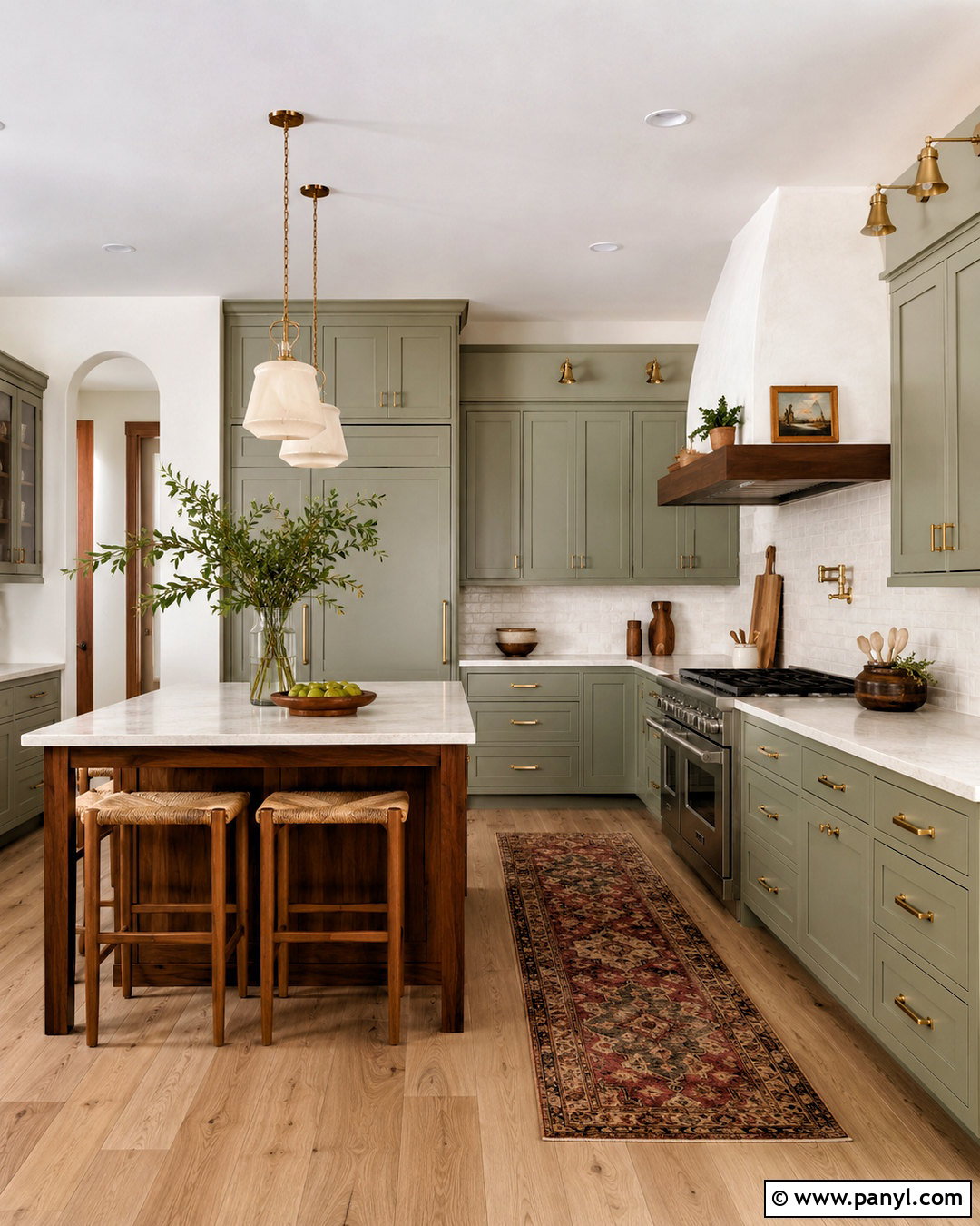 Sage Green Kitchen - 20 best paint colors for interior ideas