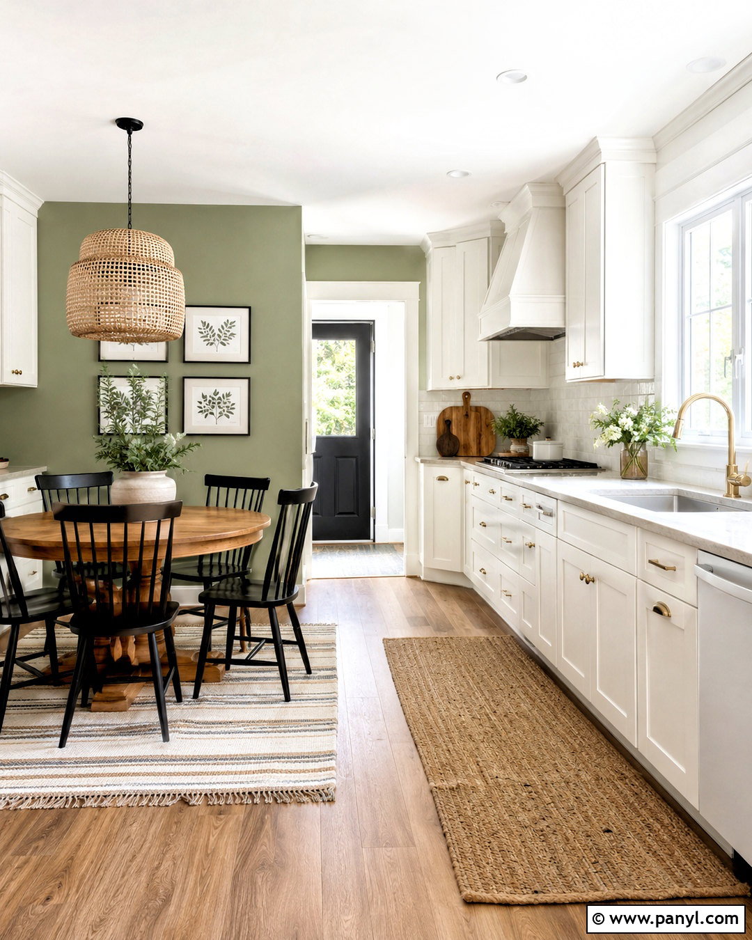 Sage Green Kitchen Accent Wall - 40 Sage Green Accent Wall Ideas
