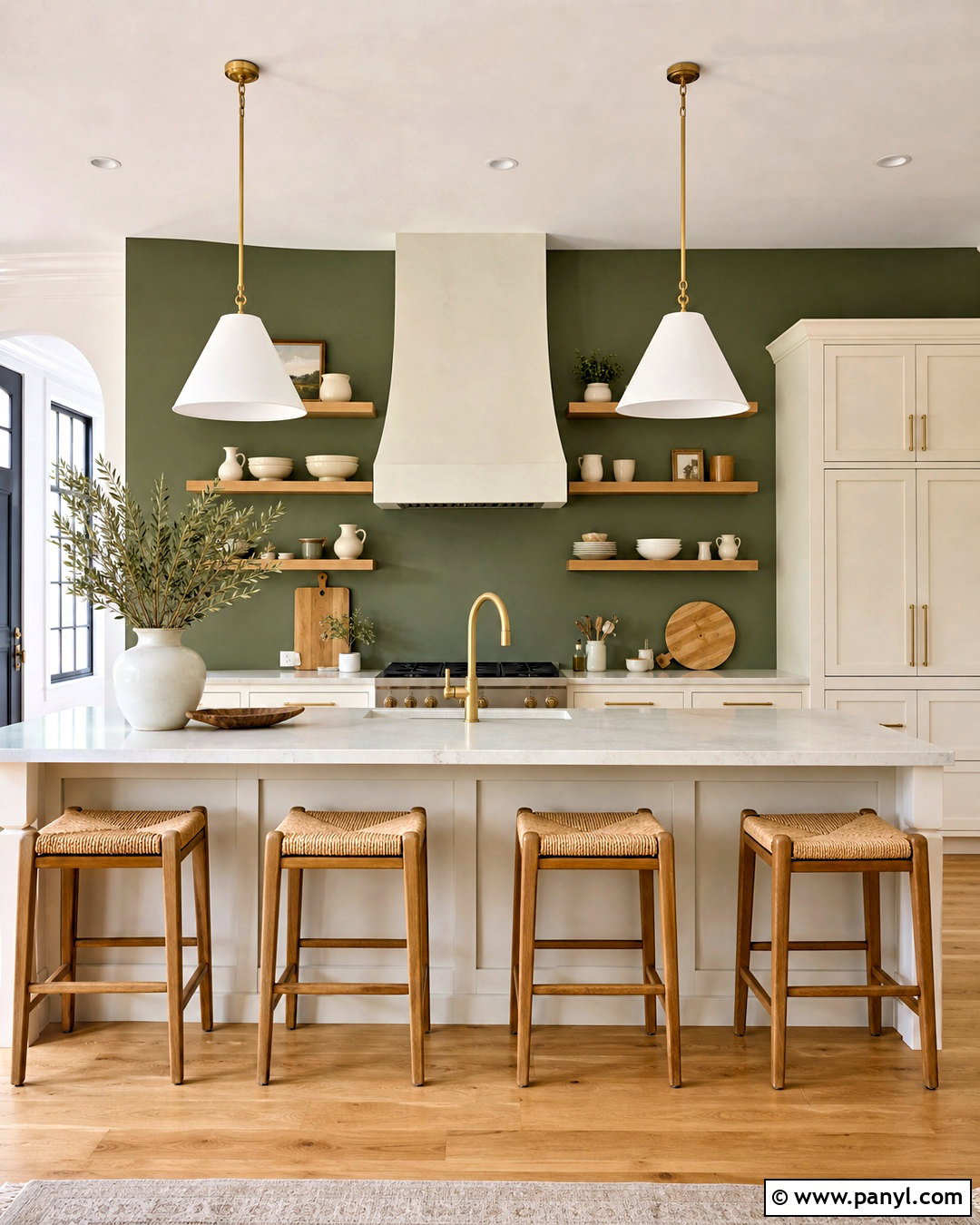 Sage Green Kitchen Accent Wall - 20 kitchen accent wall ideas