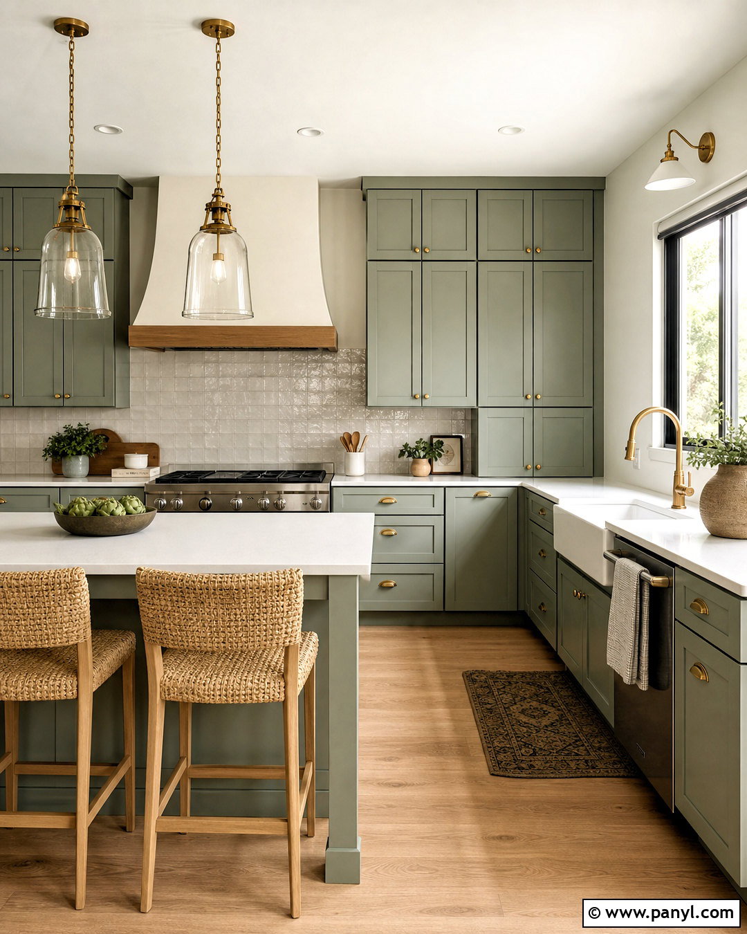 Sage Green Kitchen Cabinets - 20 kitchen cabinet color ideas