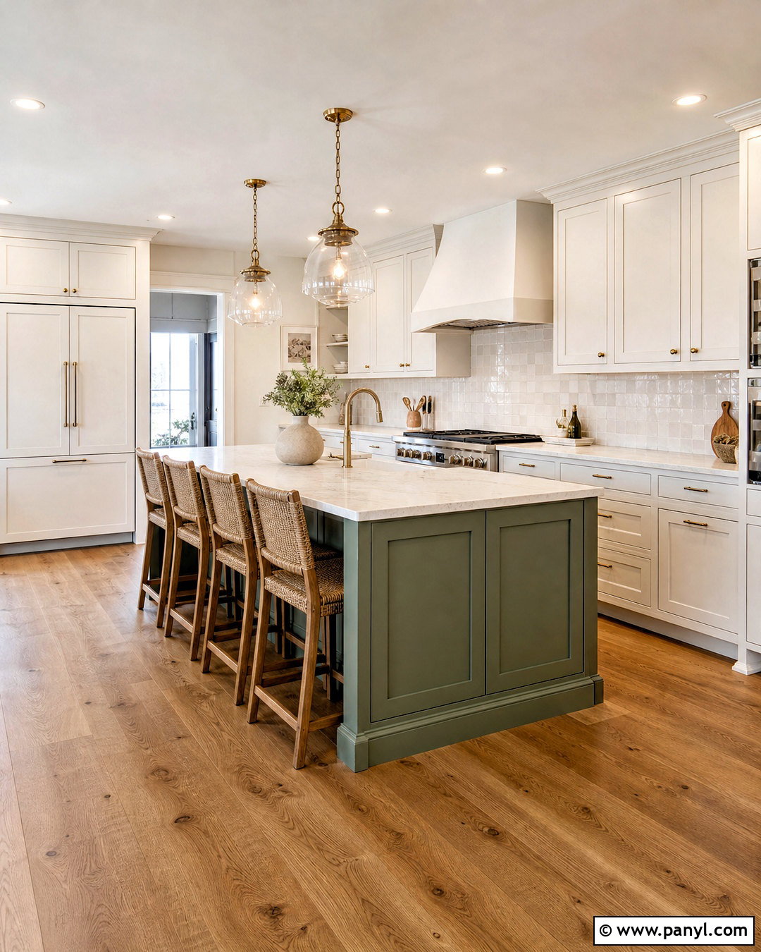 Sage Green Kitchen Island With White Cabinets - 20 sage green kitchen ideas