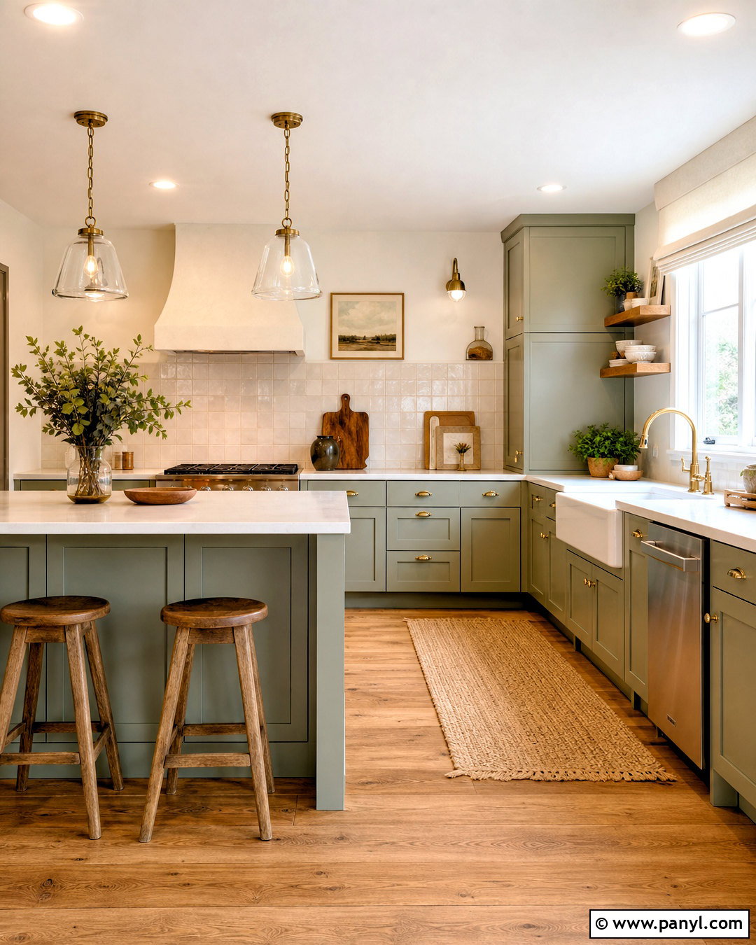 Sage Green Kitchen Paint - 20 kitchen paint colours