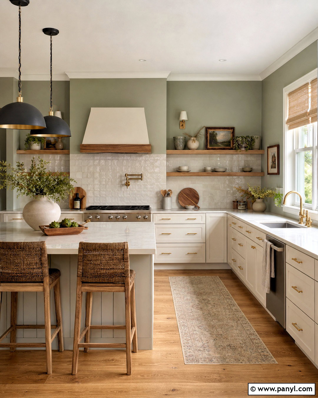 Sage Green Kitchen Walls - 20 kitchen paint ideas walls colour schemes
