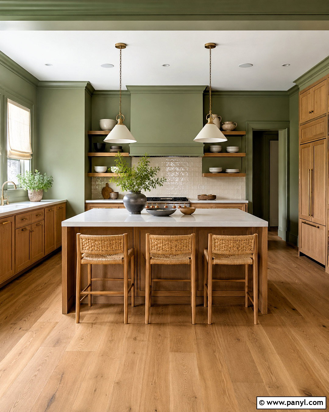 Sage Green Kitchen Walls And Trim - 35 trim and walls same color ideas