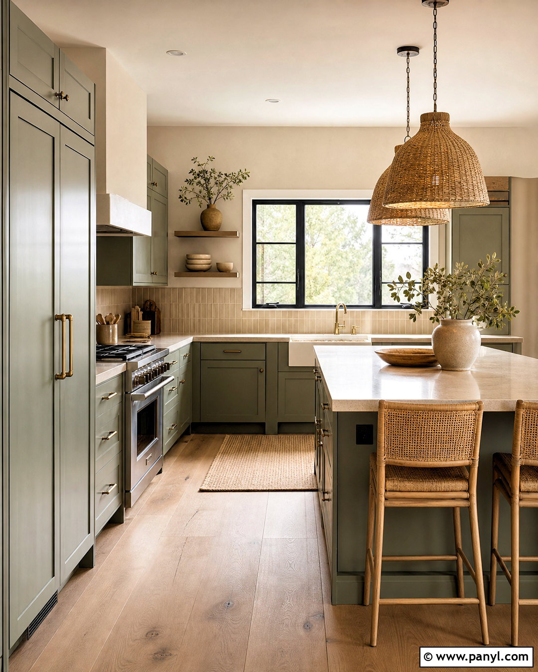 Sage Green Kitchen With Beige And Taupe - 20 sage green kitchen colour scheme ideas
