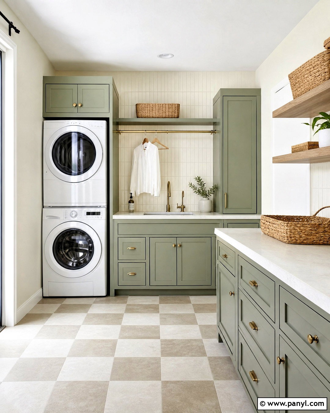 Sage Green Laundry Room - 20 sage green home ideas