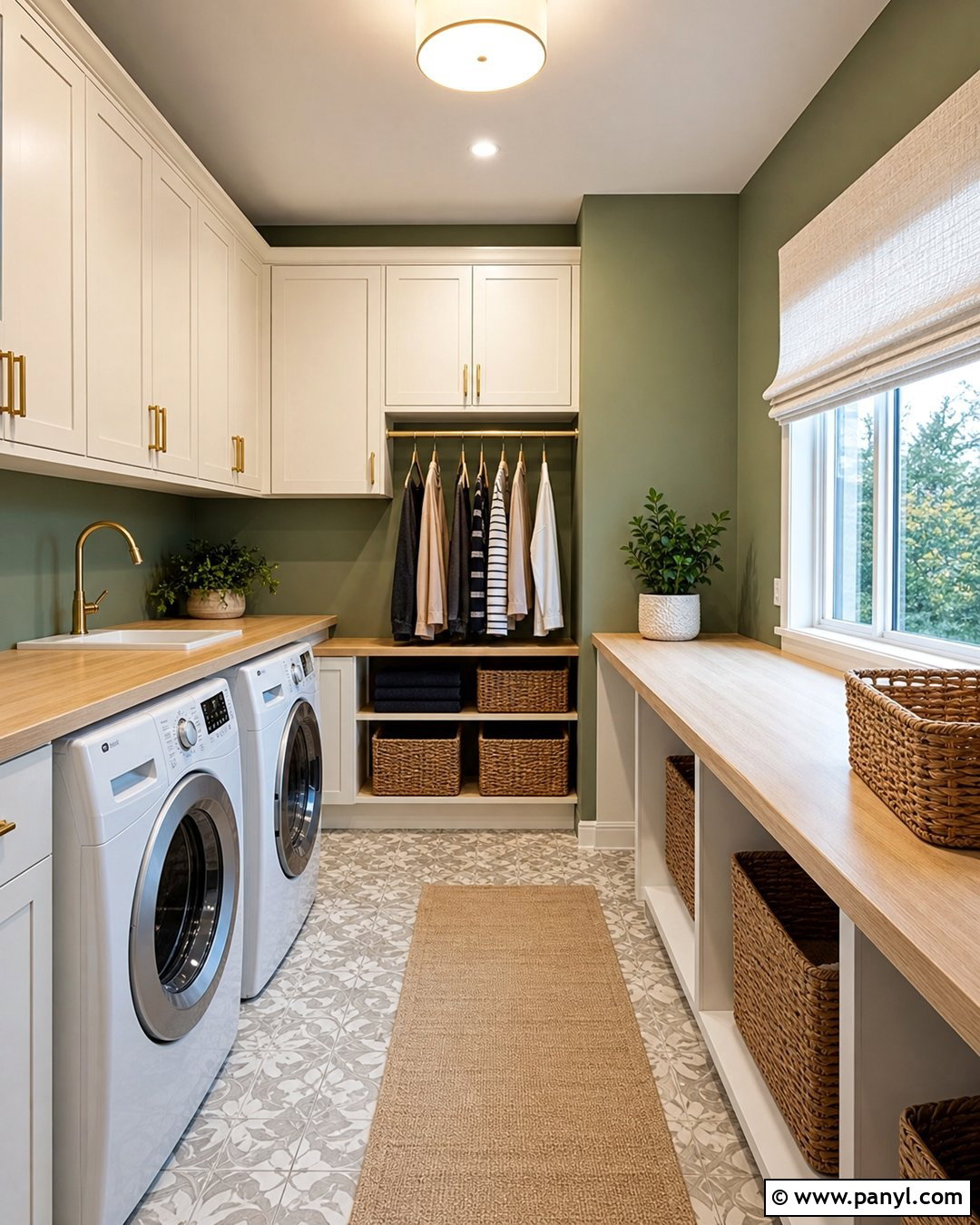 Sage Green Laundry Room - 50 sage green walls
