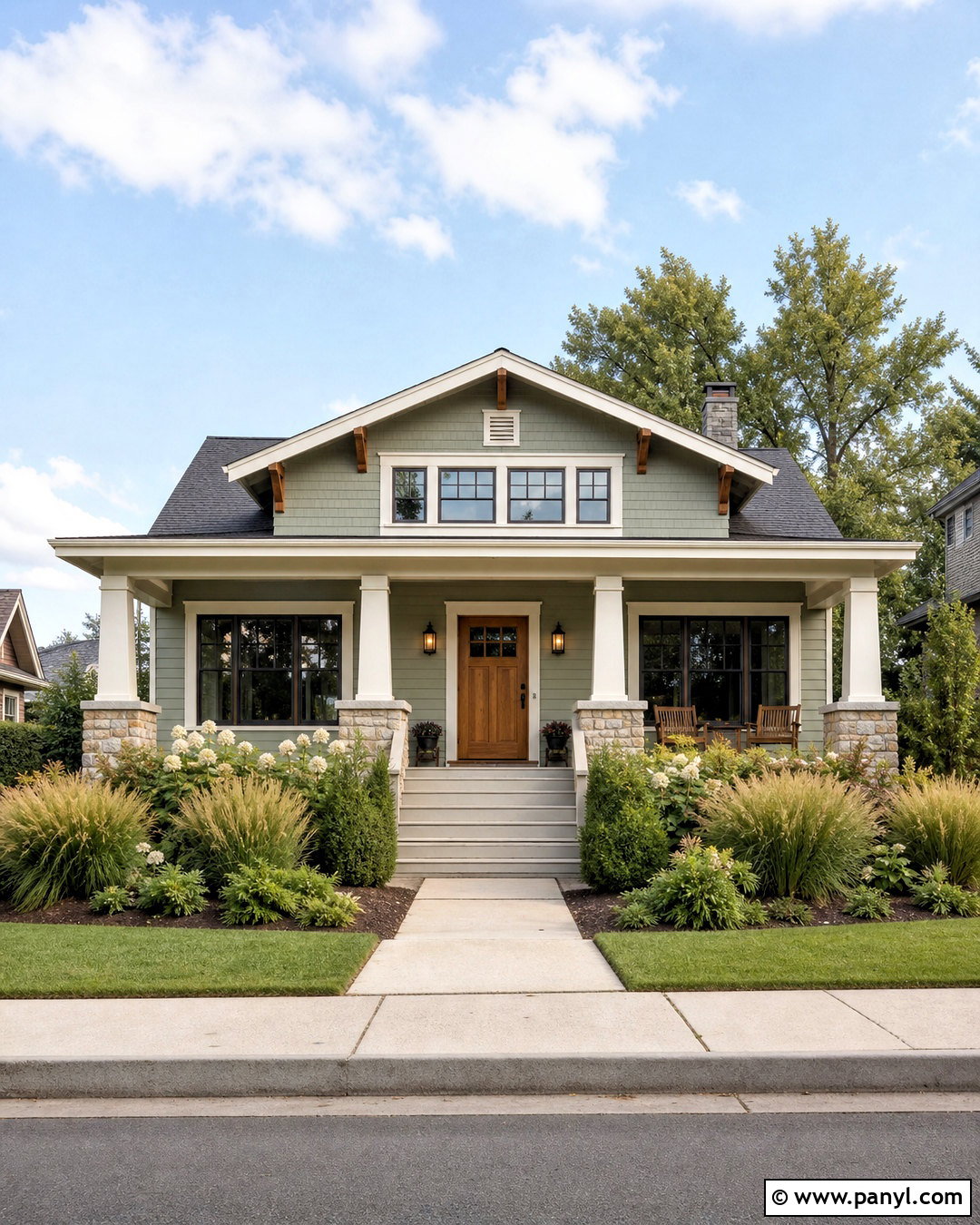 Sage Green Light Craftsman Exterior - 20 sage green light sherwin williams ideas