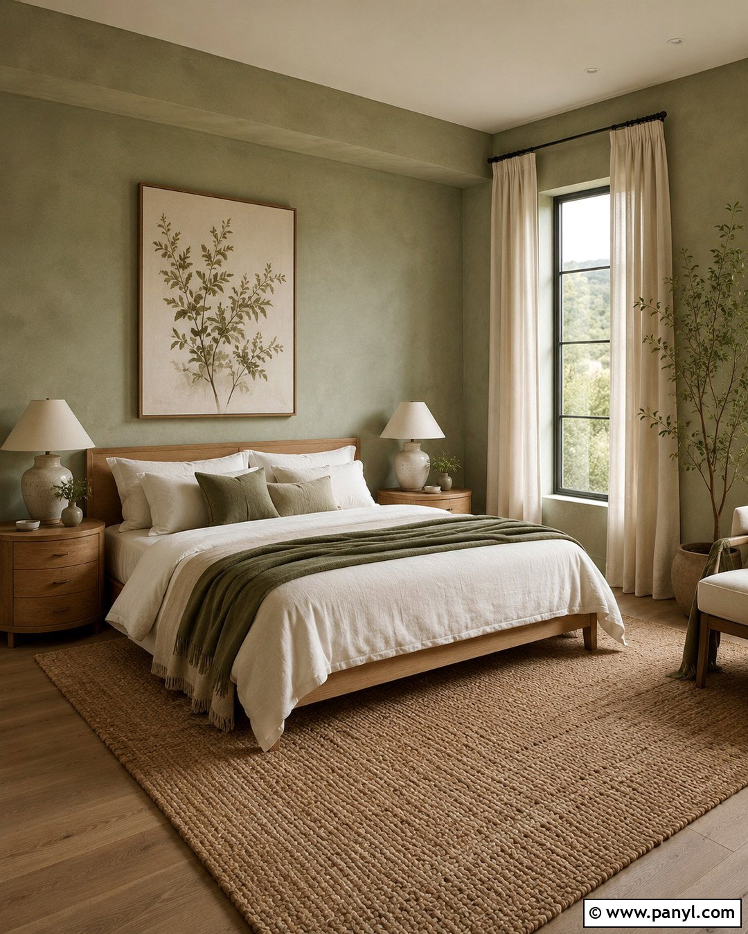 Sage Green Limewash Bedroom - 20 Limewash Walls Sage Green Ideas