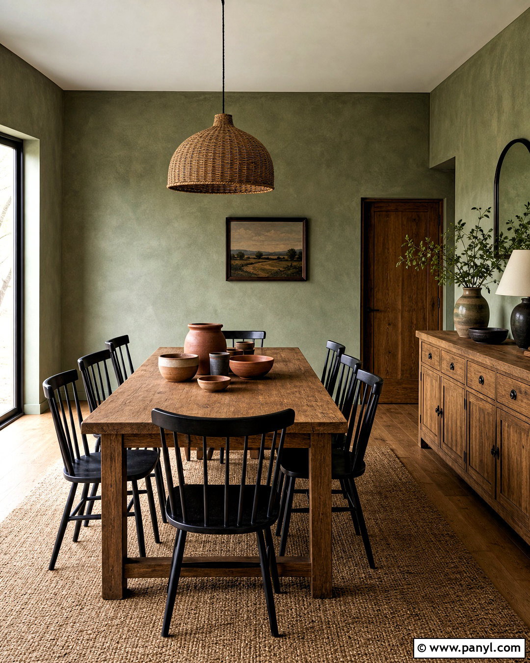Sage Green Limewash Dining Room - 20 sage green lime wash wall ideas