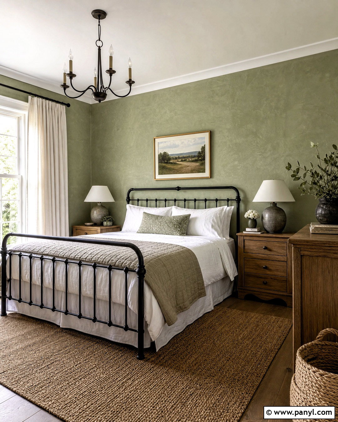 Sage Green Limewash Guest Bedroom - 20 sage green lime wash wall ideas