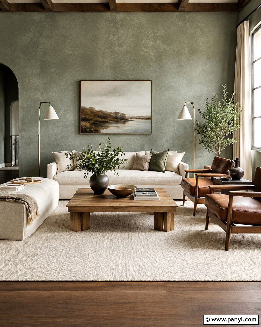 Sage Green Limewash Living Room - 20 Limewash Walls Sage Green Ideas