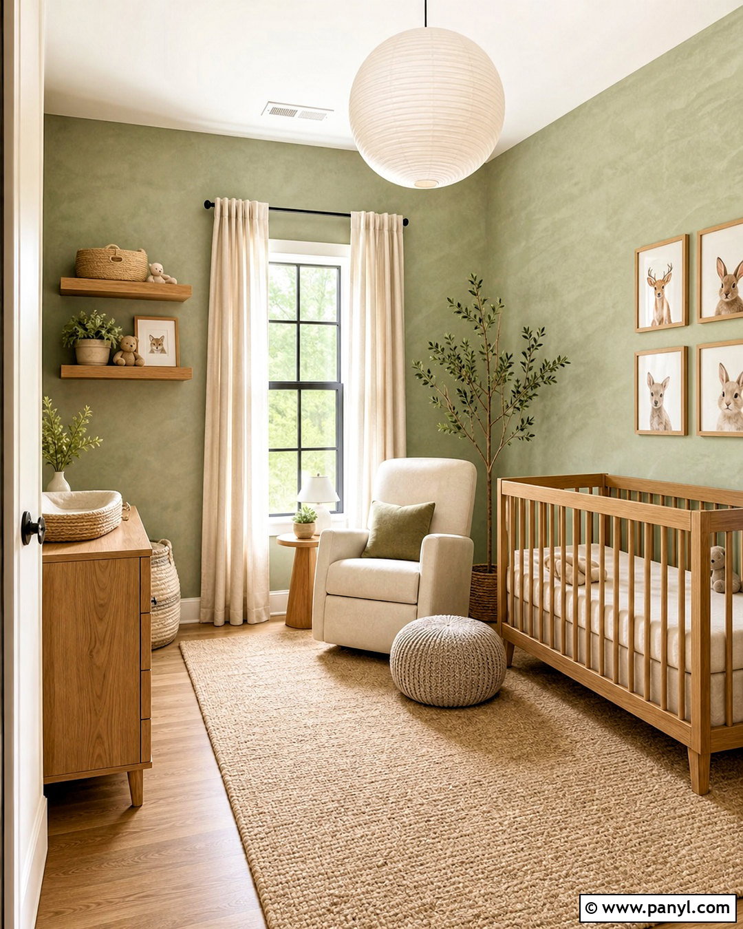 Sage Green Limewash Nursery - 20 sage green lime wash wall ideas