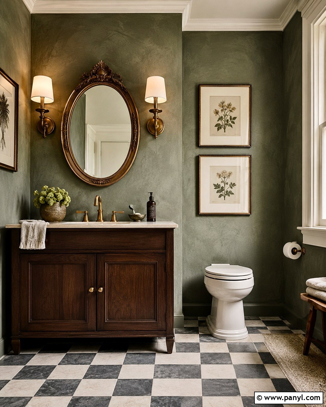 Sage Green Limewash Powder Room - 20 Limewash Walls Sage Green Ideas