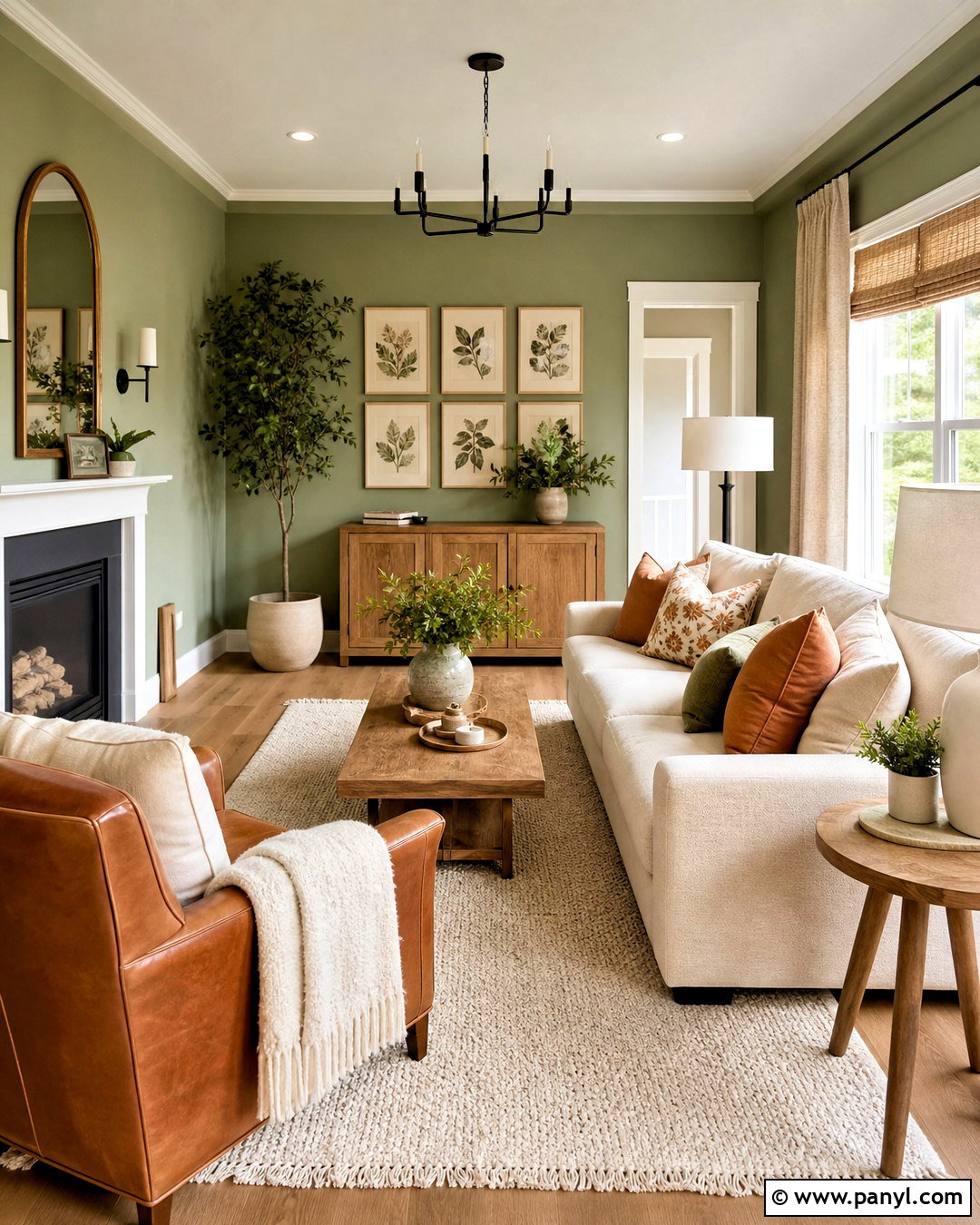 Sage Green Living Room - 20 good living room colors