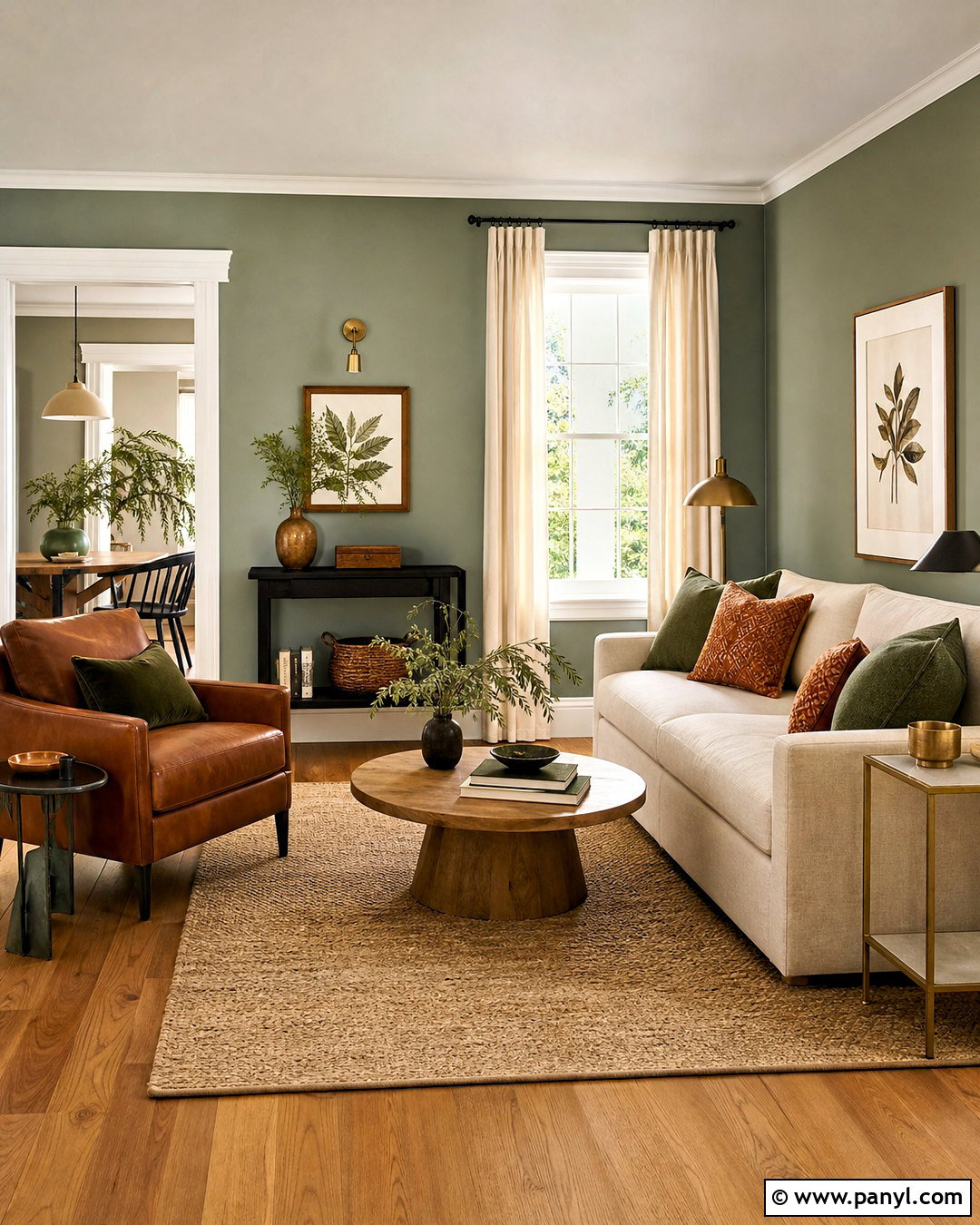 Sage Green Living Room Paint - 20 home painting ideas living room ideas
