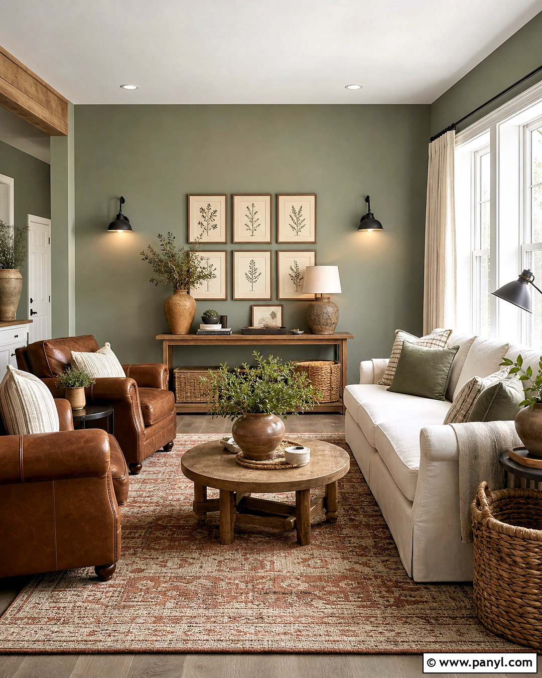 Sage Green Living Room Paint - 20 indoor paint colors living room ideas