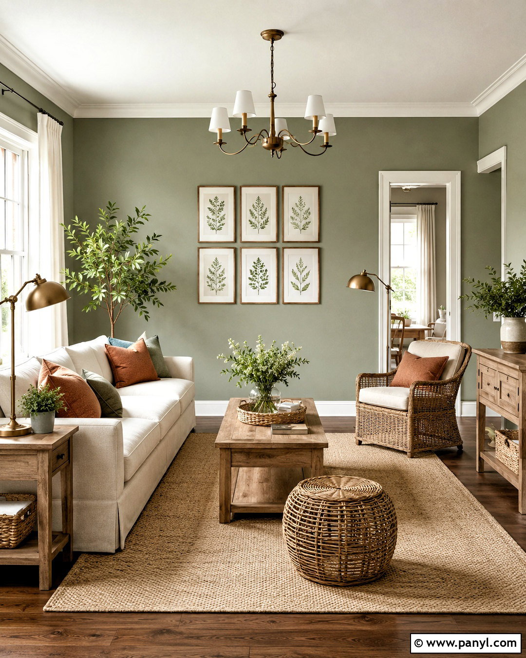Sage Green Living Room Paint - 20 living room paint design ideas