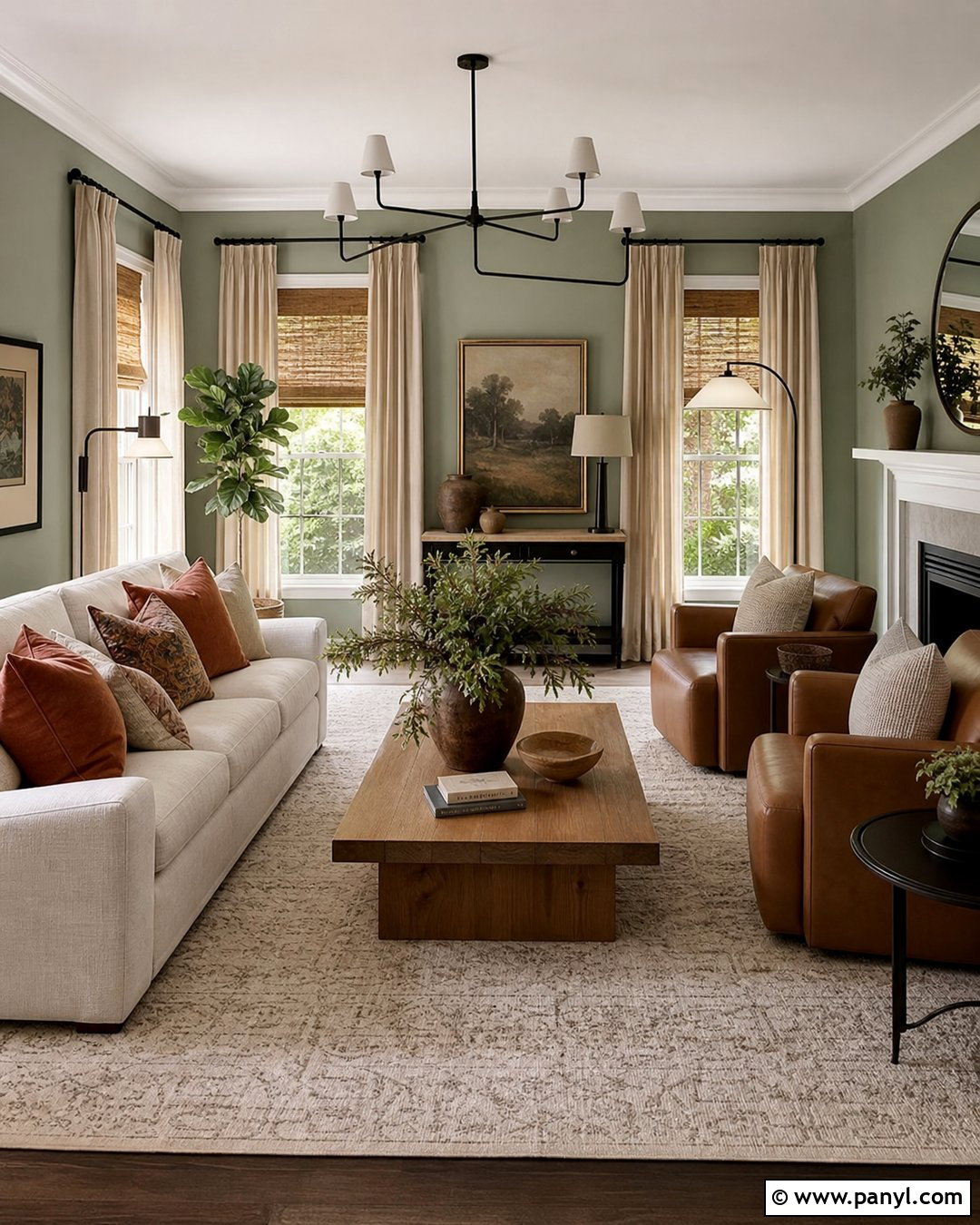 Sage Green Living Room Wall Color - 30 Interior Wall Colors Living Room Ideas