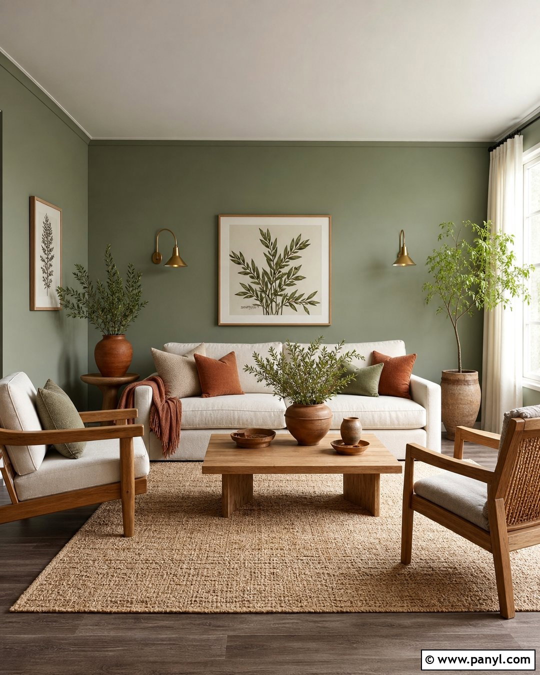 Sage Green Living Room Wall Color - 50 wall colour ideas