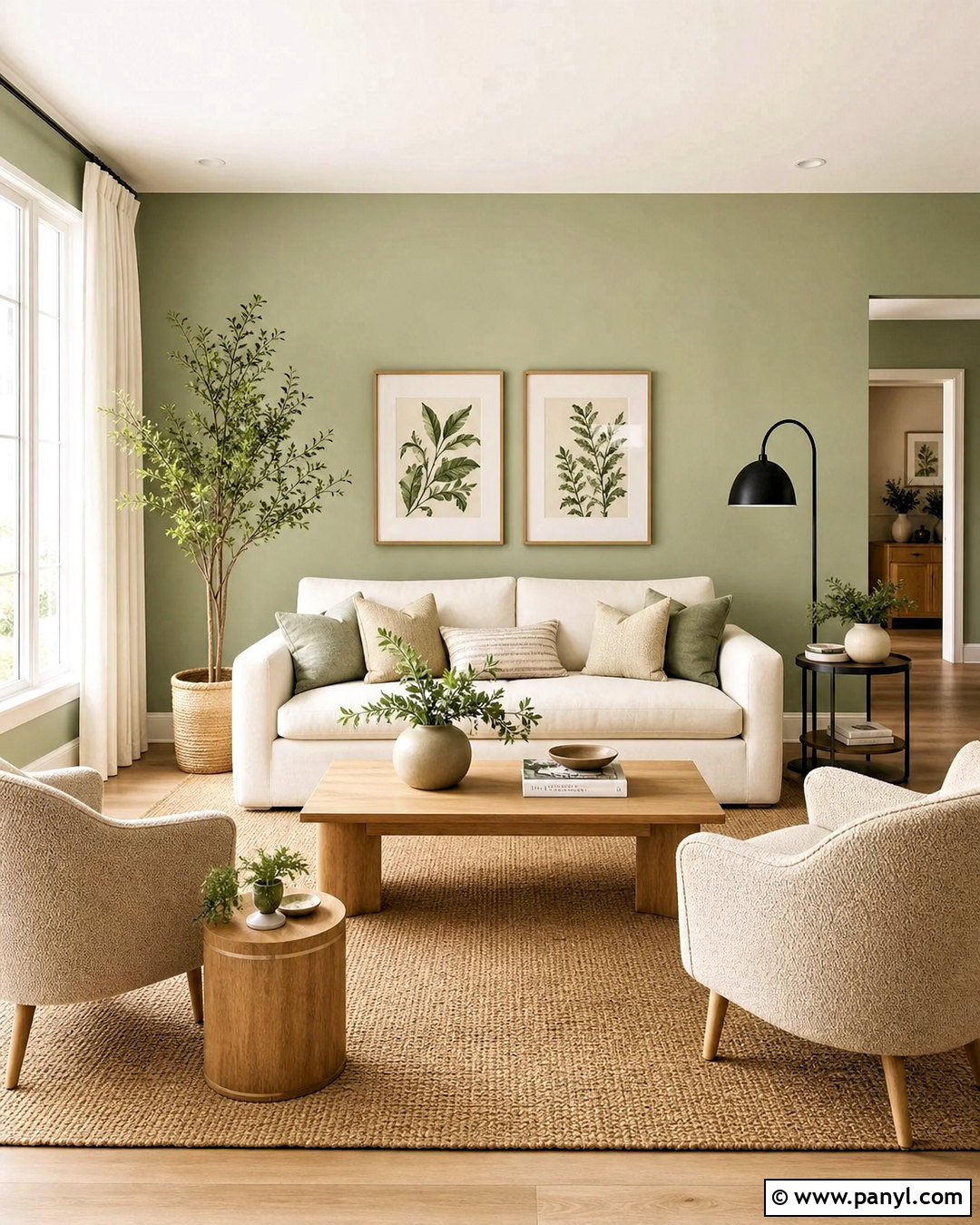 Sage Green Living Room Walls - 20 green wall ideas