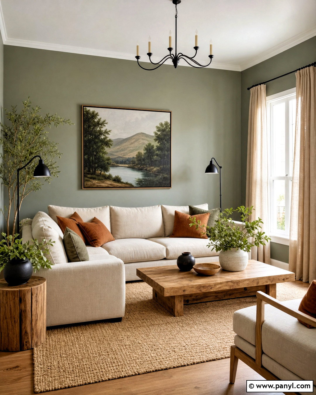 20 Green Wall Painting Ideas for a Fresh, Stylish Modern Home