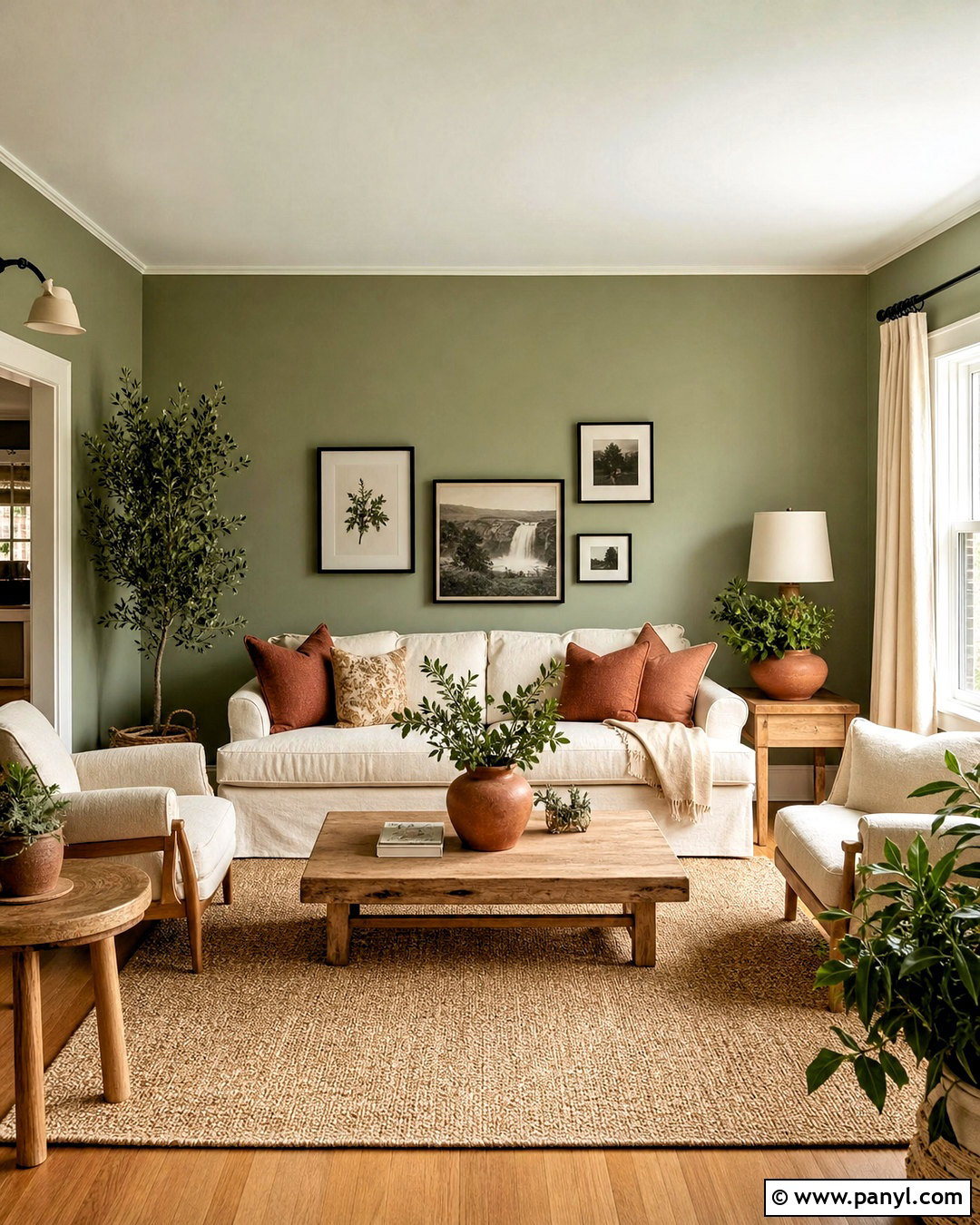 Sage Green Living Room Walls - 20 living room wall paint color ideas