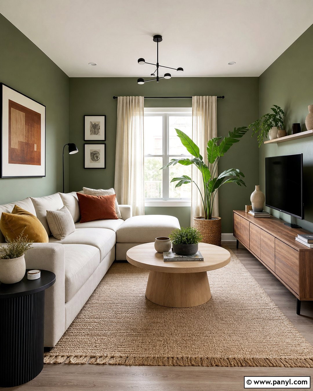 Sage Green Living Room Walls - 20 Modern House Wall Colors