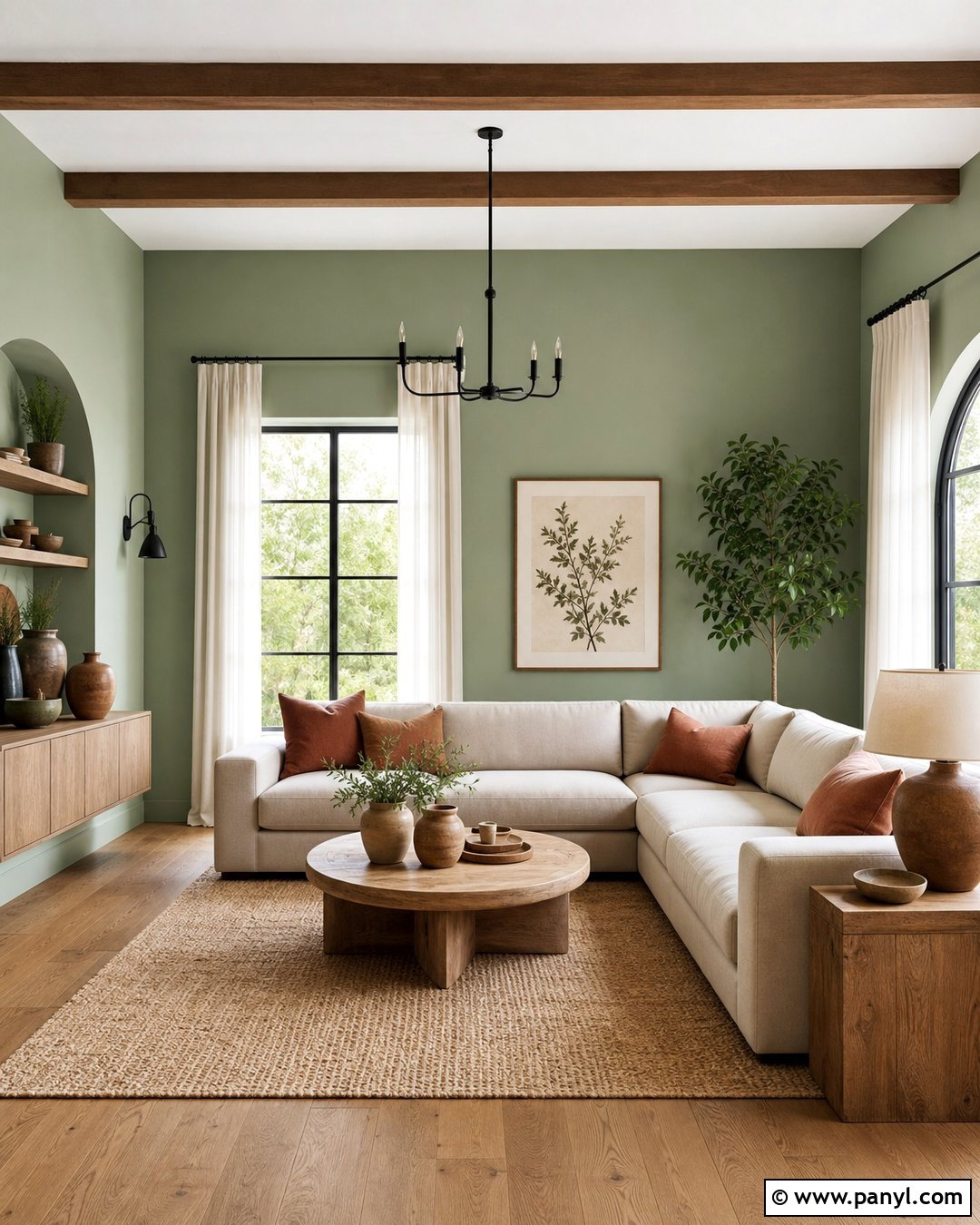 Sage Green Living Room Walls - 35 Best Wall Colors For Living Room Ideas