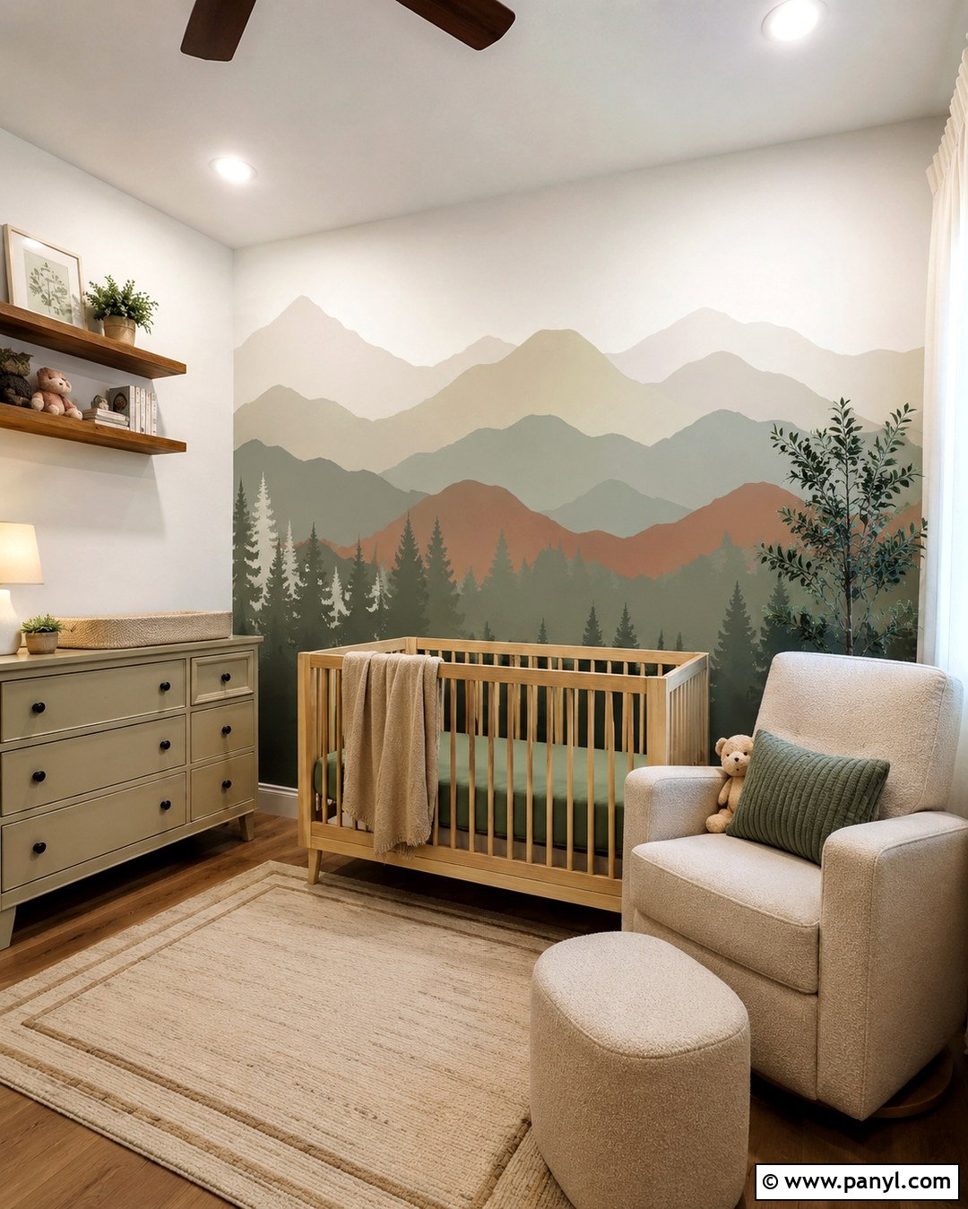 20 Sage Green Wall Nursery Ideas for a Serene Baby Room