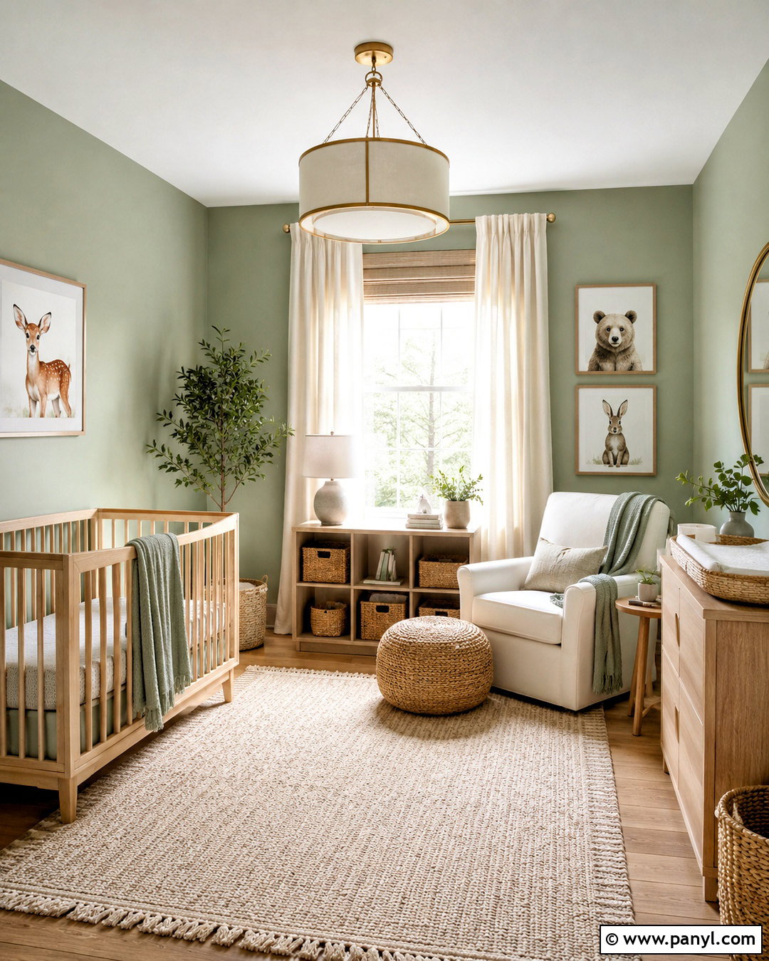Sage Green Nursery - 20 nursery room colors
