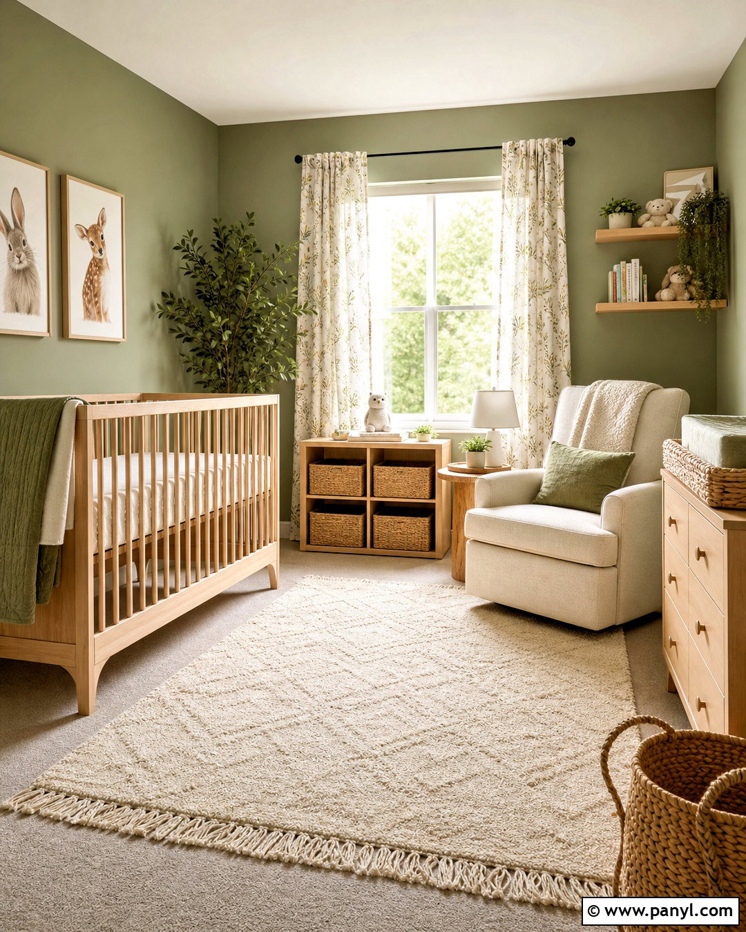 Sage Green Nursery - 20 sage green interior ideas