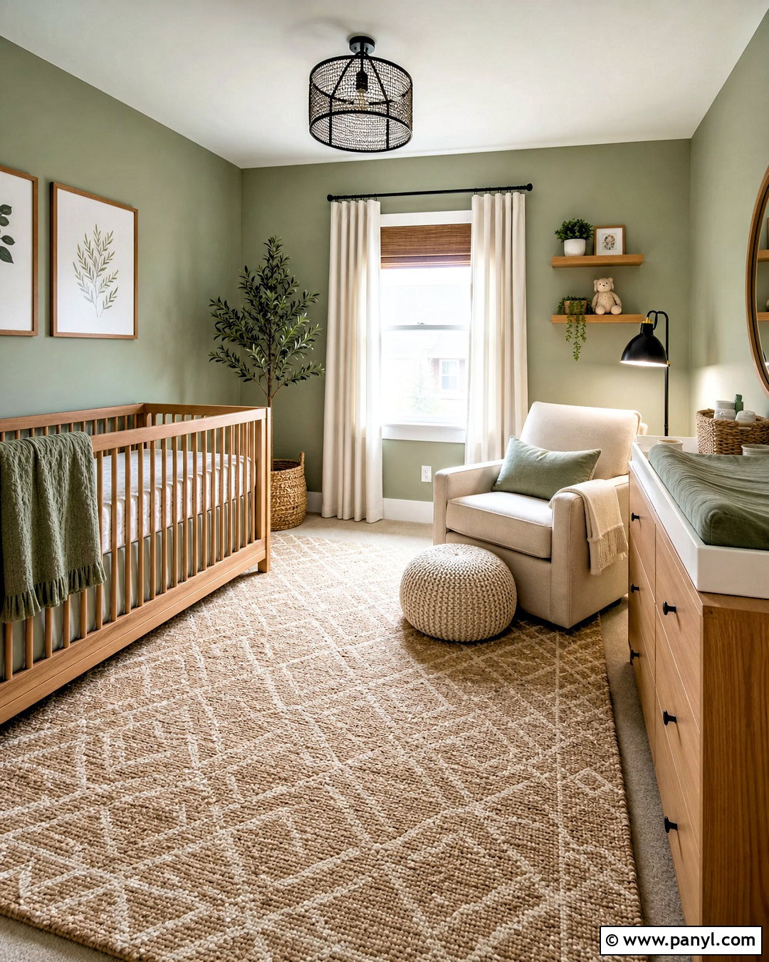 Sage Green Nursery - 20 unisex nursery ideas