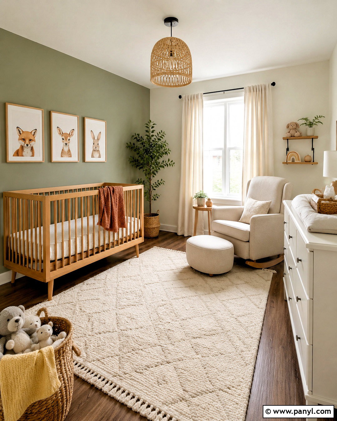 Sage Green Nursery Accent Wall - 40 Sage Green Accent Wall Ideas